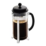 Bodum 1918-01 CAFFETTIERA Kaffeebereiter (French Press System, Permanent Edelstahlfilter, 1,0...