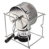 TTLIFE Coffee Roaster 304 Hand Edelstahl Hand Kaffeeröster Mit Brenner 300G Kaffeebohne Kapazität